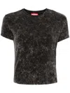 Diesel `t-buxt` Faded Metallic T-shirt In Multicolor