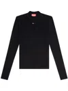 Diesel "t-mokky" Sweater In Black