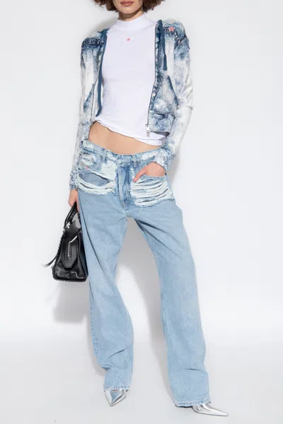 DIESEL DIESEL ’T-MOKKY-MICRODIV’ RIBBED TOP