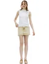 Diesel T-mokky Ribbed Tank Top In Neutral