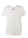 Diesel Norm Cotton T-shirt With Oval D In White