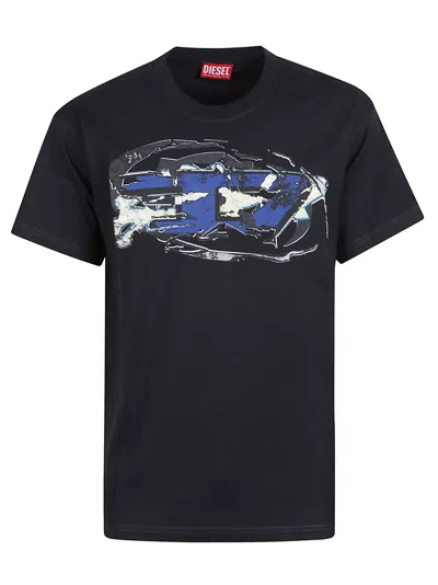 Diesel T-norm T11 T-shirt In Black