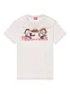 Diesel T-norm-t15 Graphic Print T-shirt In White