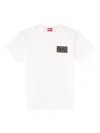 Diesel T-norm-t3 Graphic-patch T-shirt In White