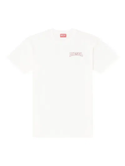 Diesel T Norm V 16 T-shirt In White