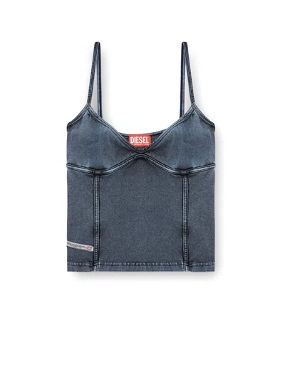 DIESEL T-ONY DENIM TOP