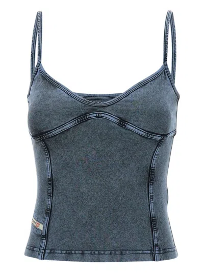 Diesel T-ony Top Clothing In Blue