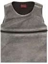 Diesel T-origin Top In Grey