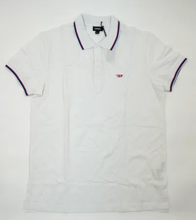 Diesel T-randy White Polo Shirt