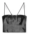 Diesel T-reasure Logo-plaque Tank Top In Black
