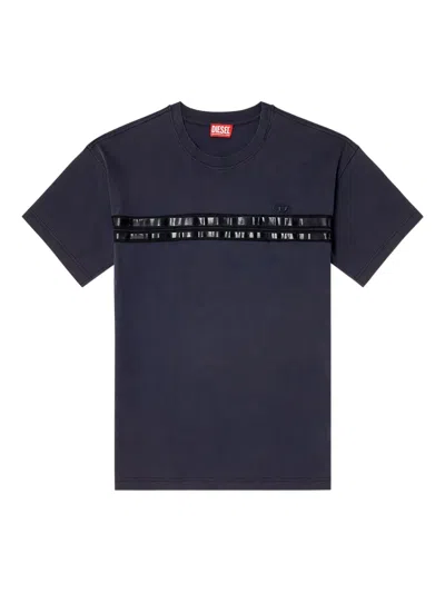 Diesel T-reddy T-shirt In Blue