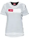 Diesel Creased-paint Cotton T-shirt