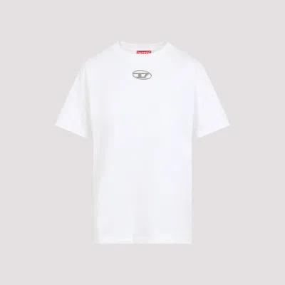 Diesel T-regs-od-q1 Tshirtr In White