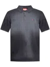 Diesel T-rejust-r3 Polo Shirt In Grey
