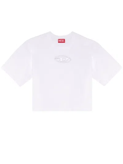 DIESEL T-ROWY-OD COTTON T-SHIRT