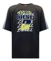 DIESEL T-ROXT-STRIPE T-SHIRT