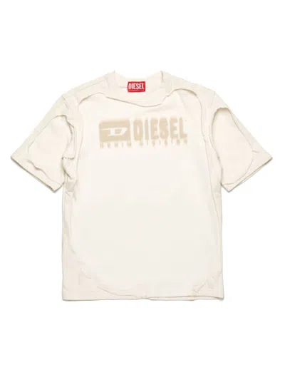 Diesel Kids' T-shirt In Neutral