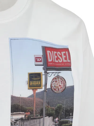 Diesel T-shirt In White