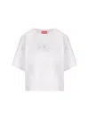 Diesel T-buxt Boxy T-shirt In White