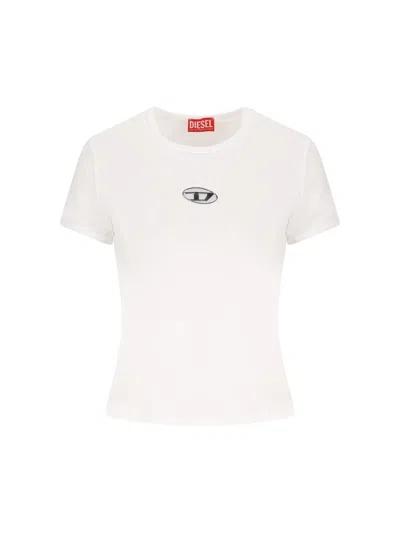 Diesel Women T-uncuties-od T-shirt In Neutral