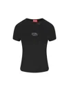 Diesel T-shirt And Polo Shirt In Black