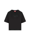 Diesel T-buxt-od Logo T-shirt In Black