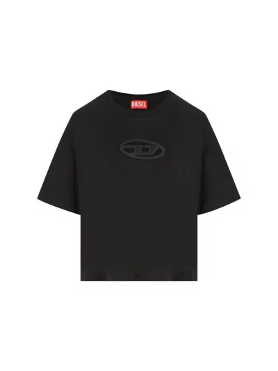Diesel T-shirt And Polo Shirt In Black