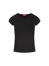 Diesel T-shirt And Polo Shirt In Black