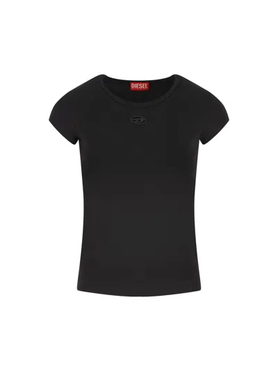 Diesel T-shirt And Polo Shirt In Black