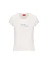 Diesel T-shirt And Polo Shirt In White