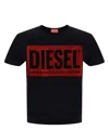 Diesel Black T-malun T-shirt In Black