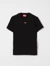 Diesel Short-sleeved T-shirt In Black