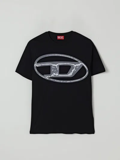 Diesel T-shirt  Kids Color Black In White