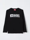 DIESEL T-SHIRT DIESEL KIDS COLOR BLACK,415947002