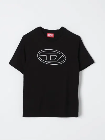 Diesel T-shirt  Kids Color Black In 黑色