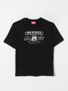 Diesel T-shirt  Kids Color Black In Schwarz