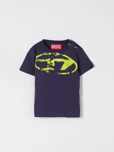 Diesel Babies' T-shirt  Kids Color Blue