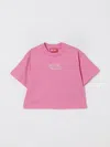 Diesel T-shirt  Kids Color Fuchsia In Pink