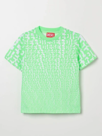 Diesel T-shirt  Kids Color Green