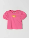 DIESEL T恤 DIESEL 儿童 颜色 粉色,F31509010