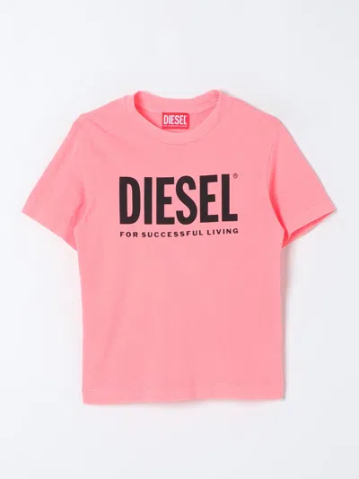 Diesel T-shirt  Kids Colour Pink