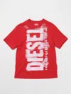 Diesel T-shirt  Kids In Red