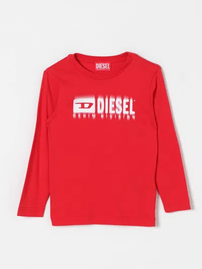 Diesel T-shirt  Kids Color Red