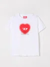 Diesel Tcuore T-shirt In White