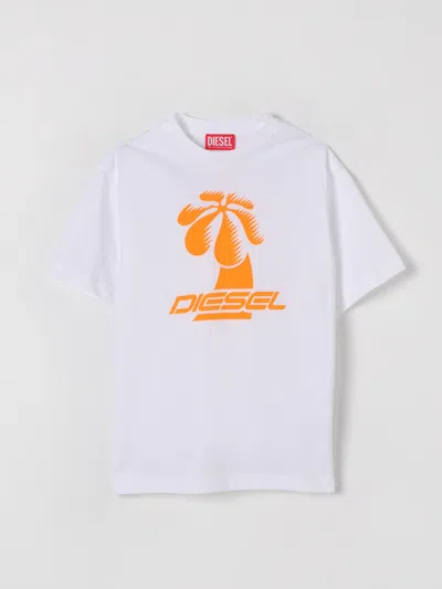 Diesel T-shirt  Kids Color White