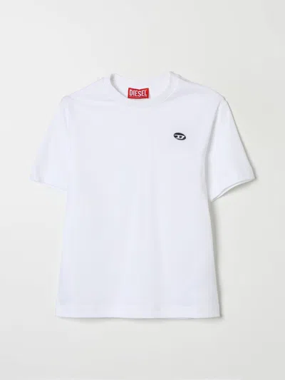Diesel T-shirt  Kids Color White In Weiss