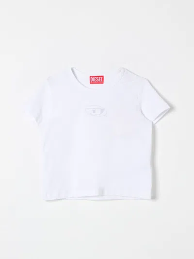 Diesel T-shirt  Kids Color White In Weiss