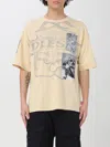 Diesel T-shirt  Men Color Beige In Sand