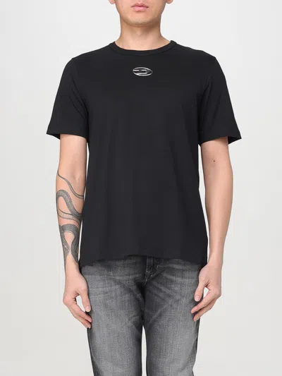 DIESEL T-SHIRT DIESEL MEN COLOR BLACK,420948002