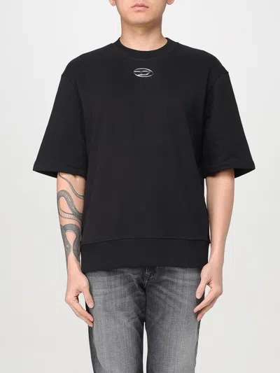 DIESEL T-SHIRT DIESEL MEN COLOR BLACK,G45626002